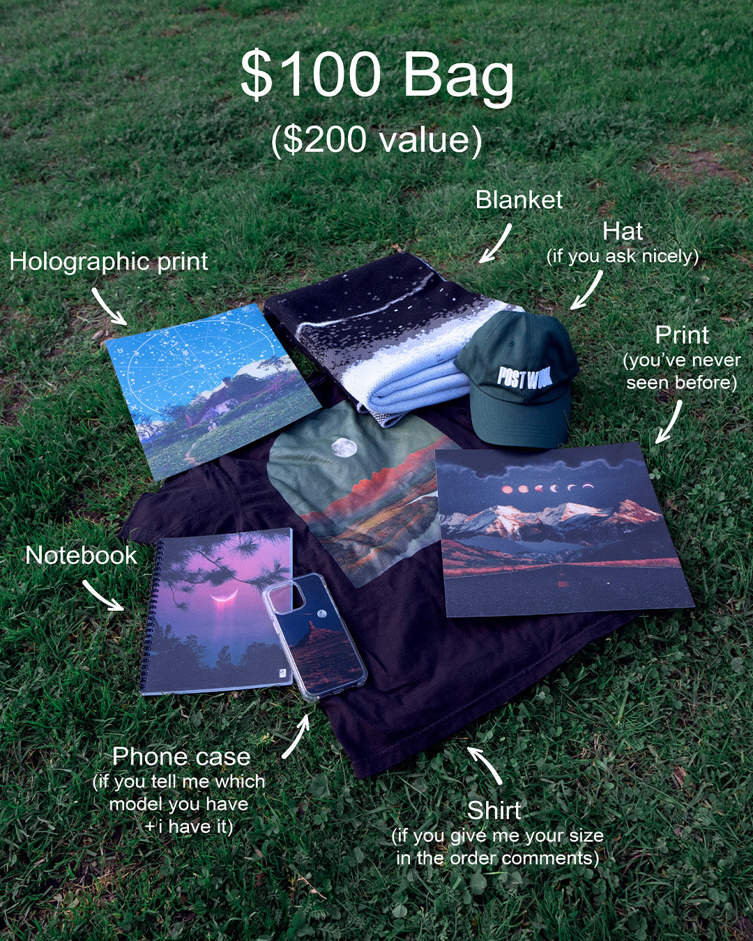 100 Mystery Bag