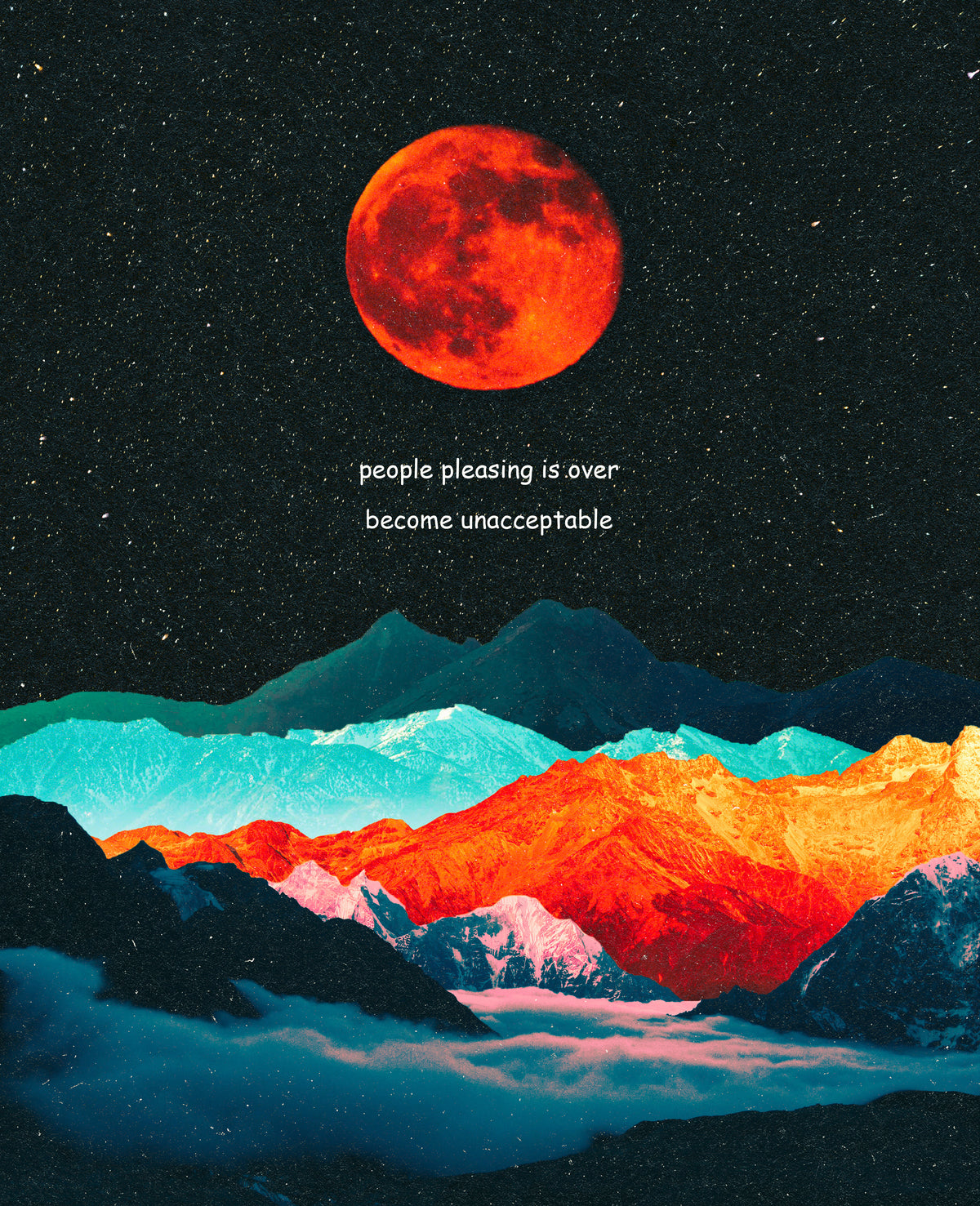 people pleasing is over become unacceptable Print