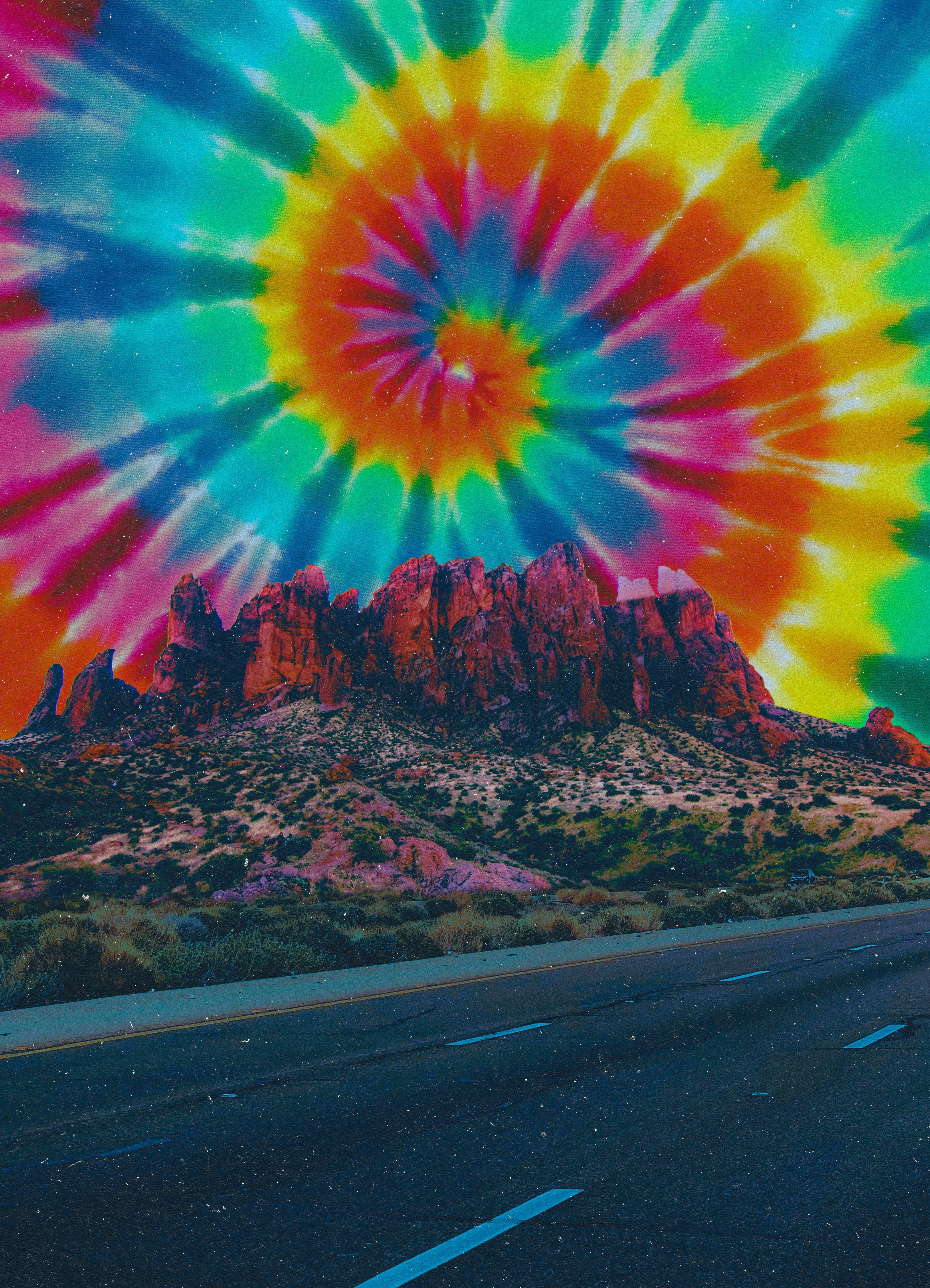 Arizona Tie Dye, 2025 Print