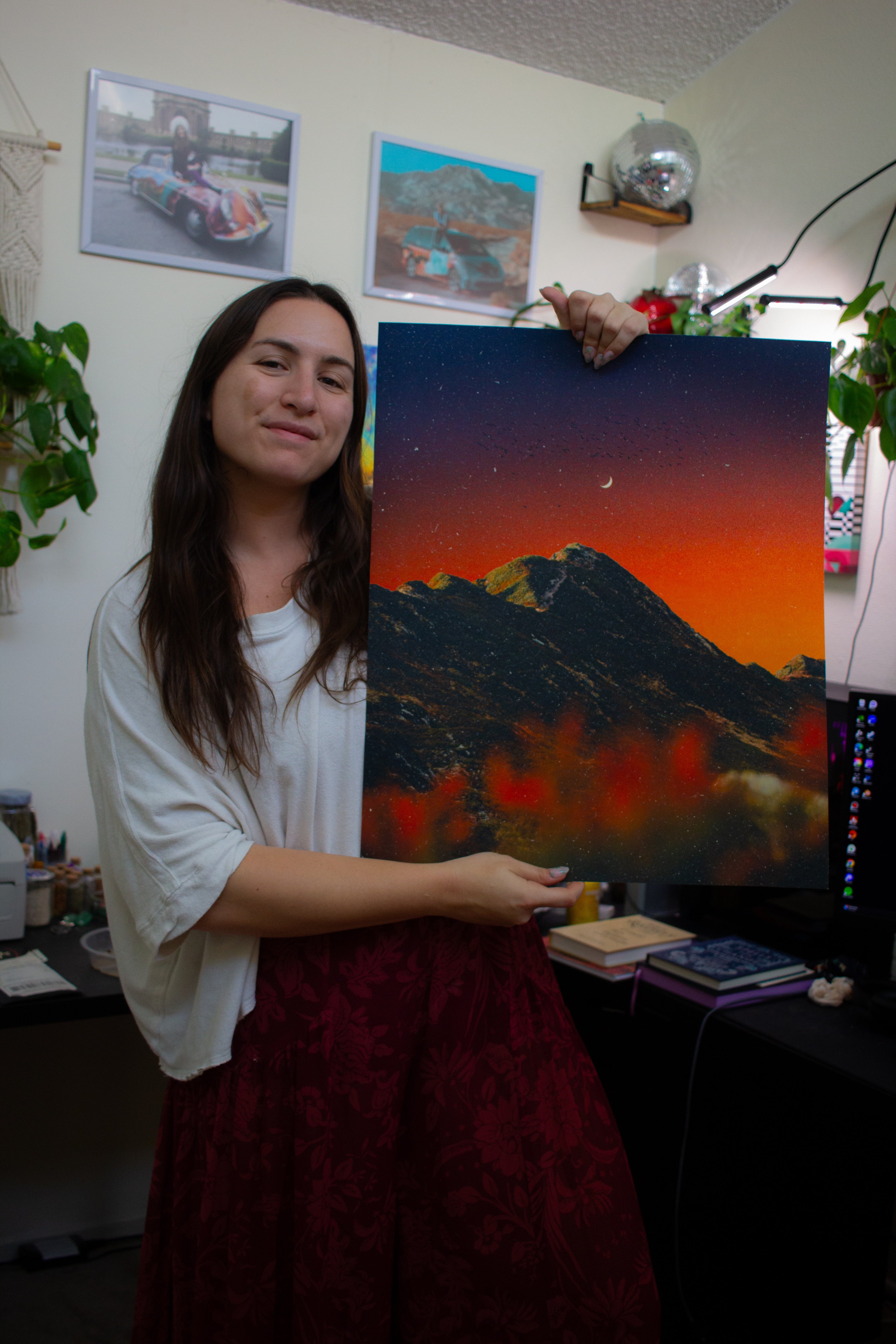 Vermillion, 2024 Print
