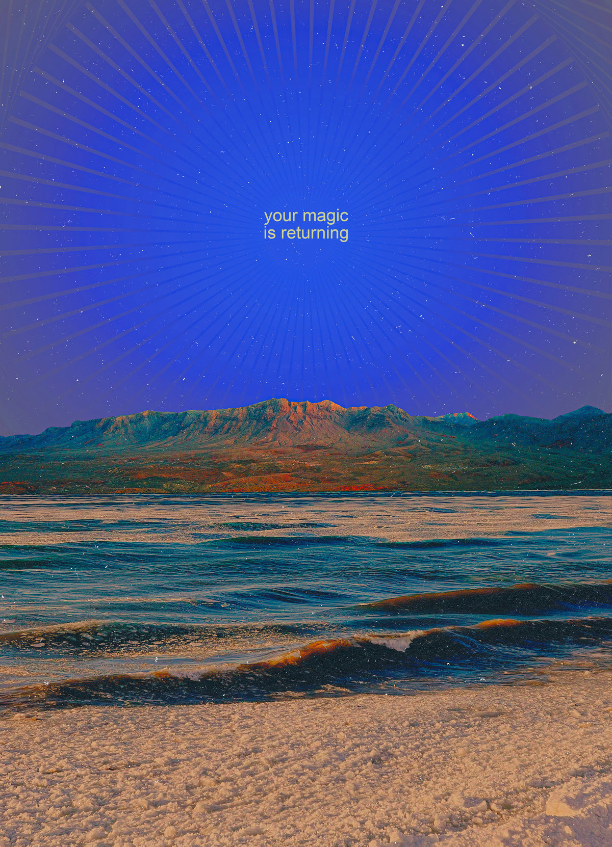 your magic is returning Print