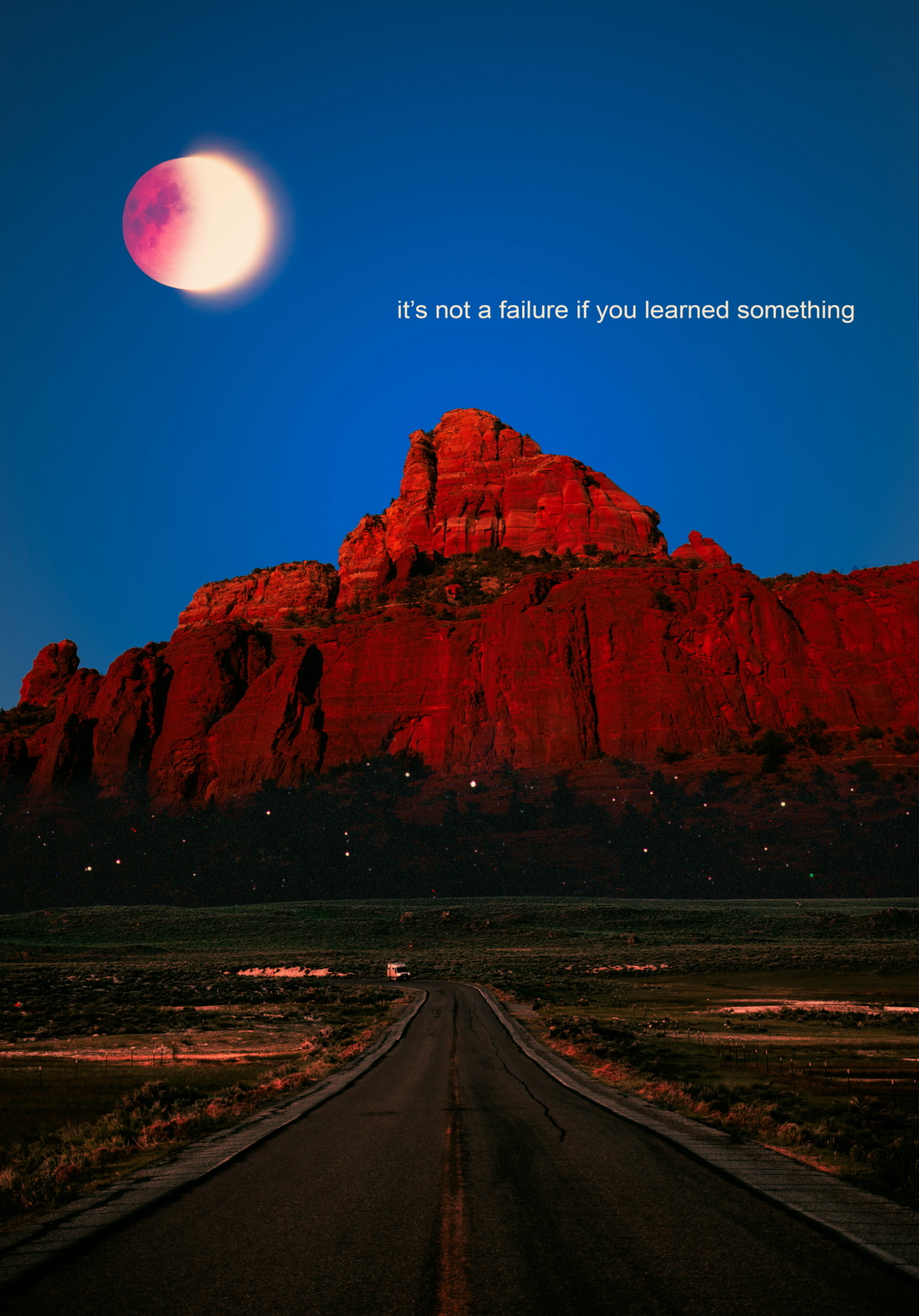 it’s not a failure if you learned something Print