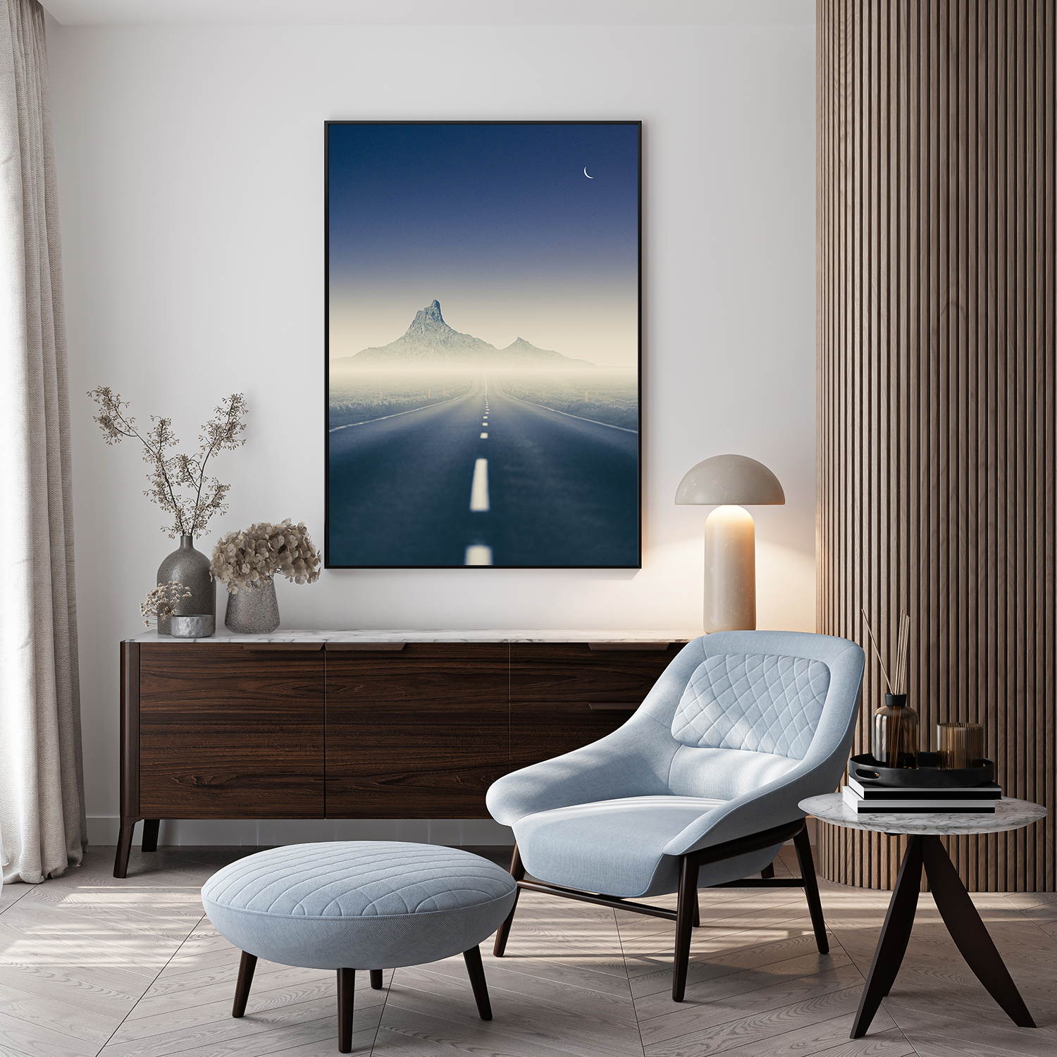 Misty Morning, 2025 Print