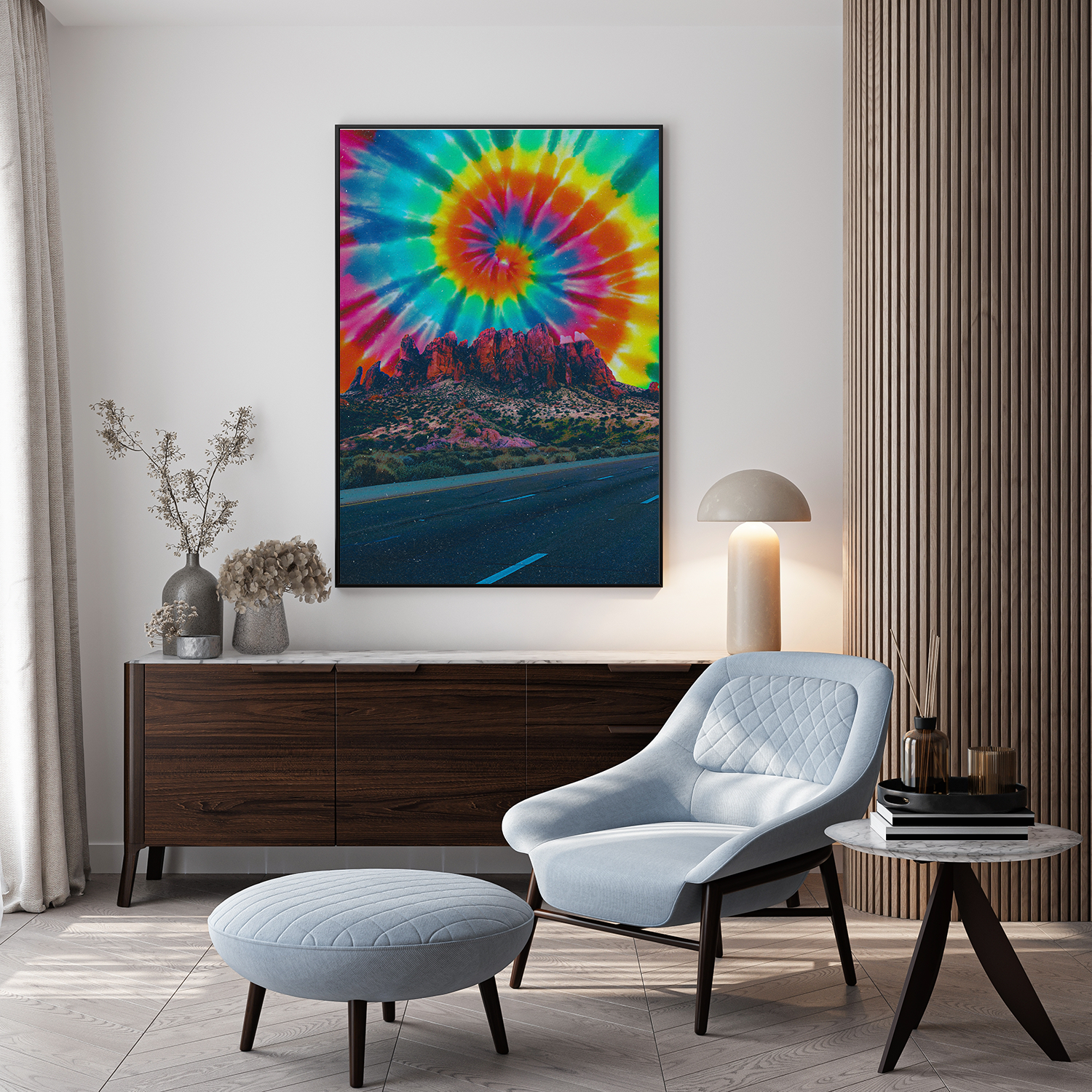 Arizona Tie Dye, 2025 Print