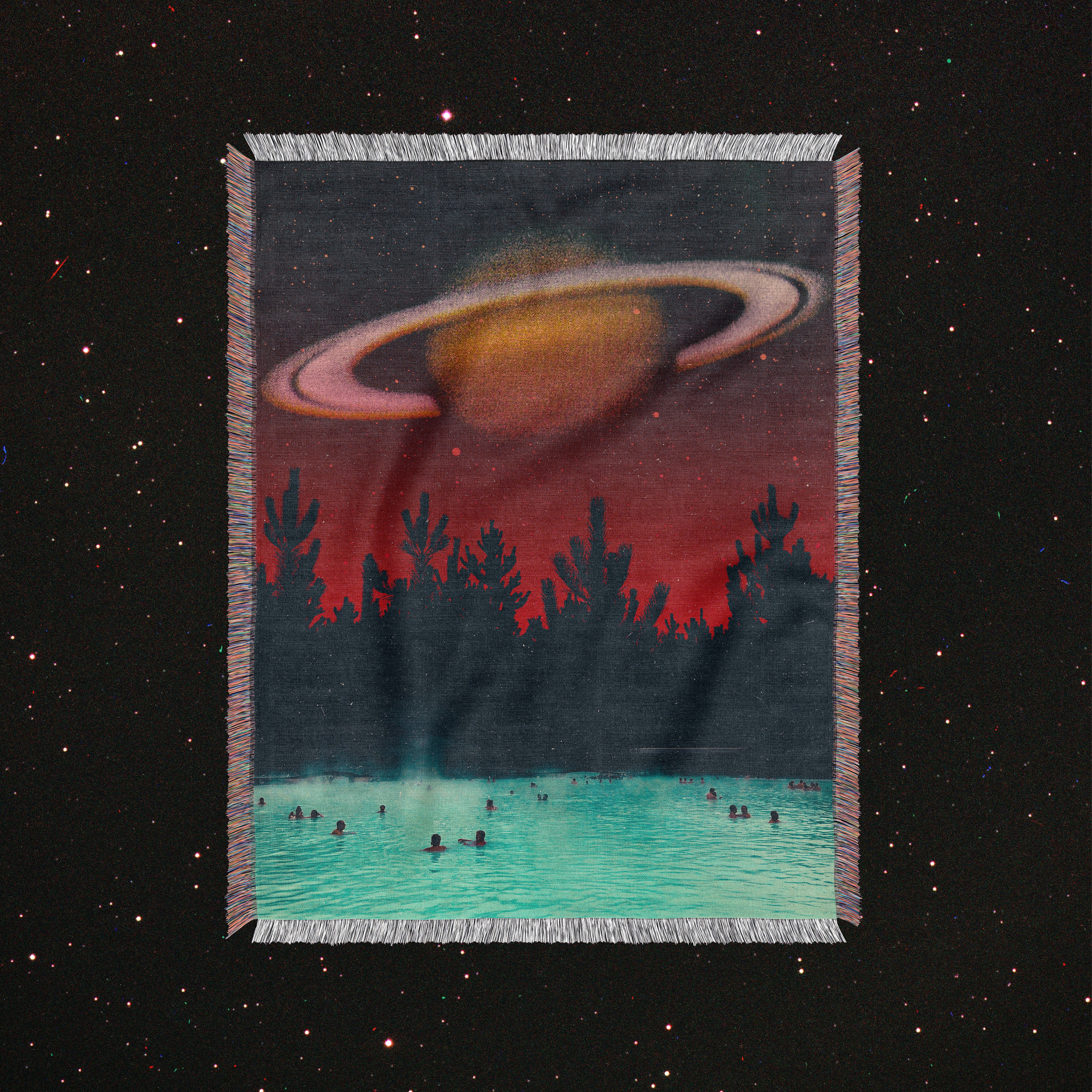 Saturn, I Hate You, 2026 Woven Blanket