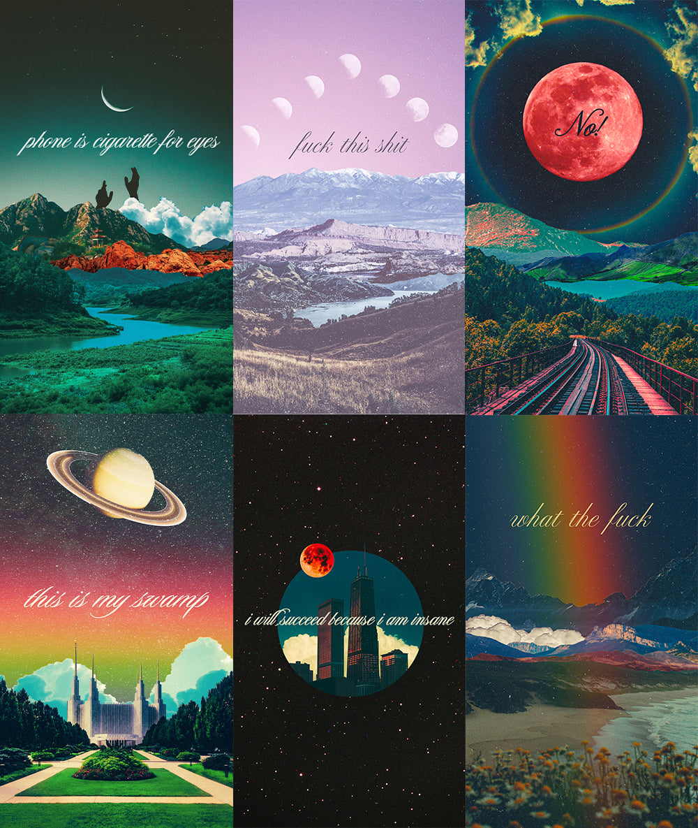 Script Phone Wallpaper Pack