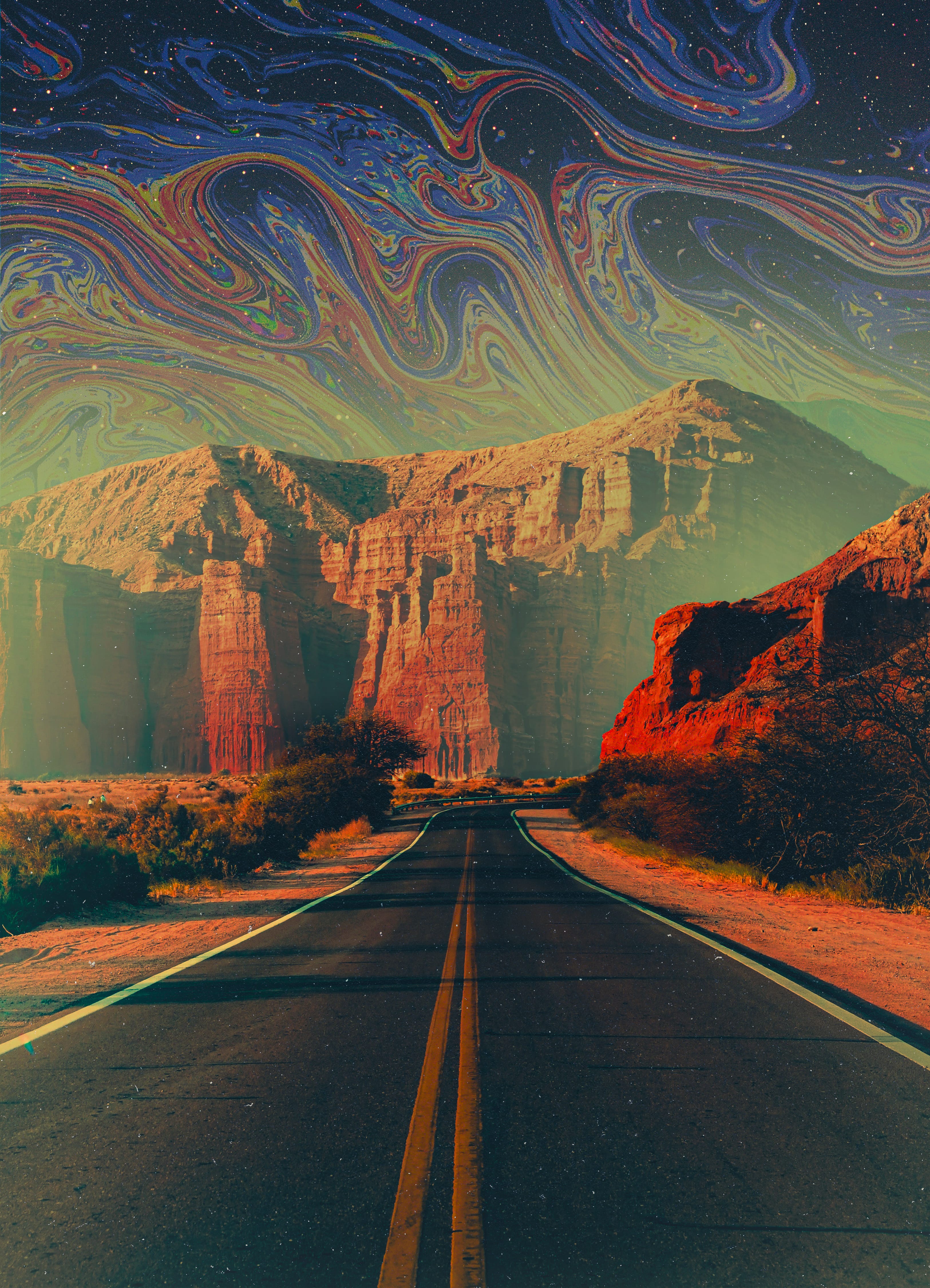 The Magical Desert, 2025 Print