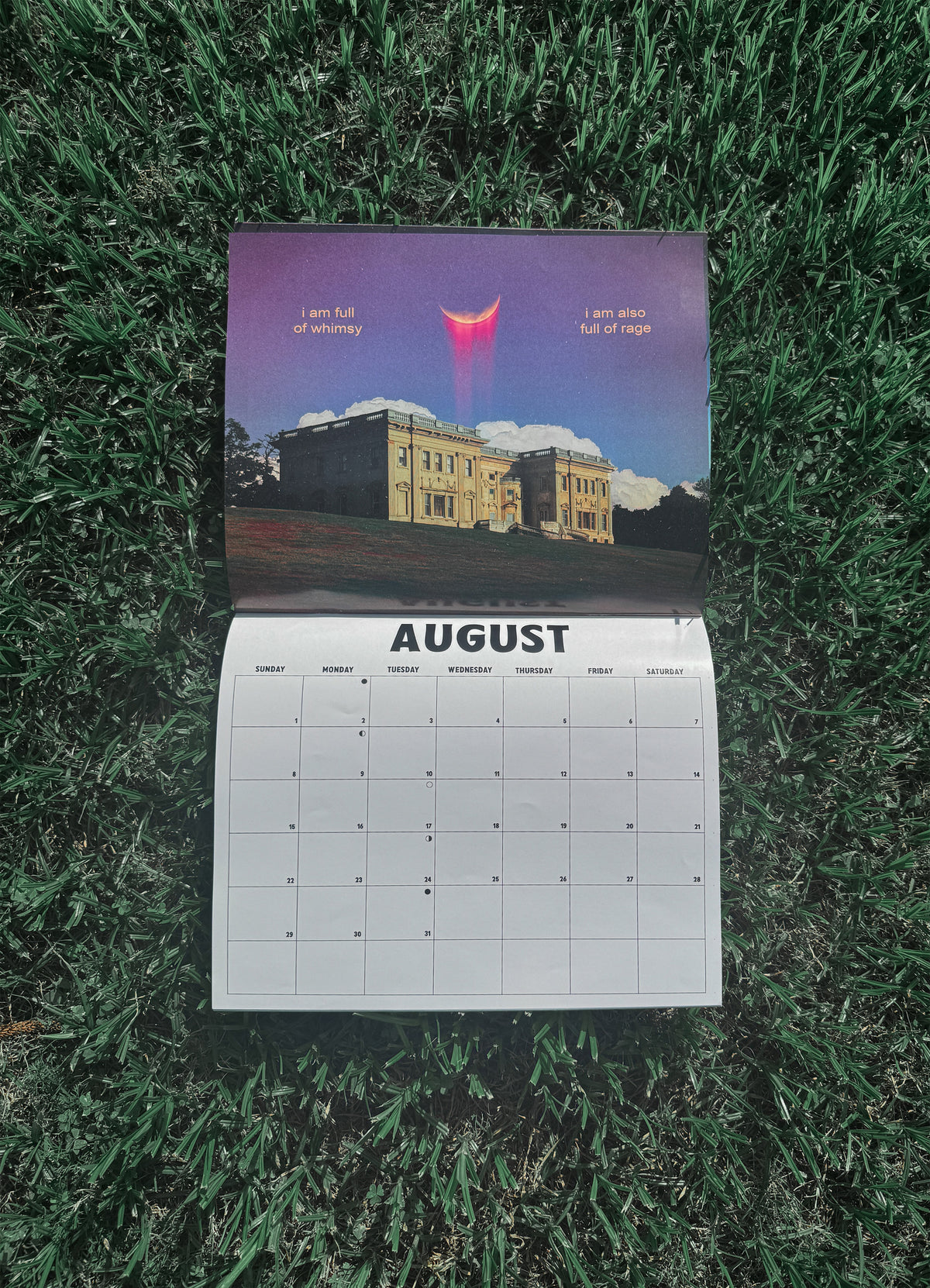 2027 CALENDAR - WORDS